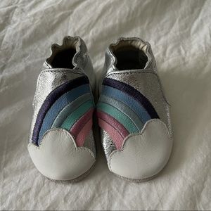 Robeez 0-6 month baby shoes